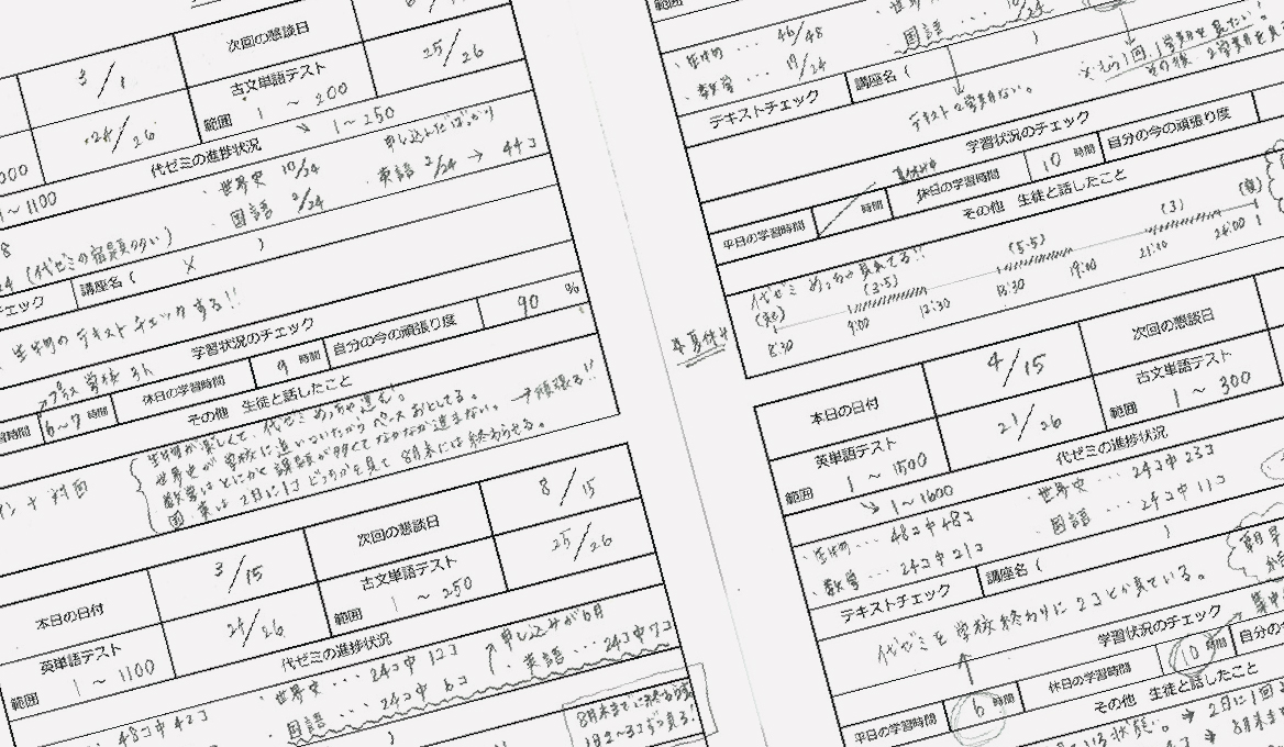 大学合格へ導く「受験のカツコツ」