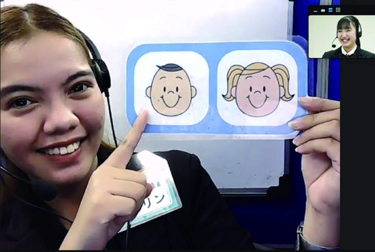 イラストカードを使ったレッスン