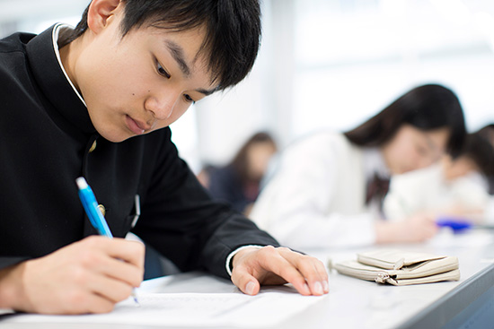 模試の様子