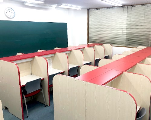 静かな自習室